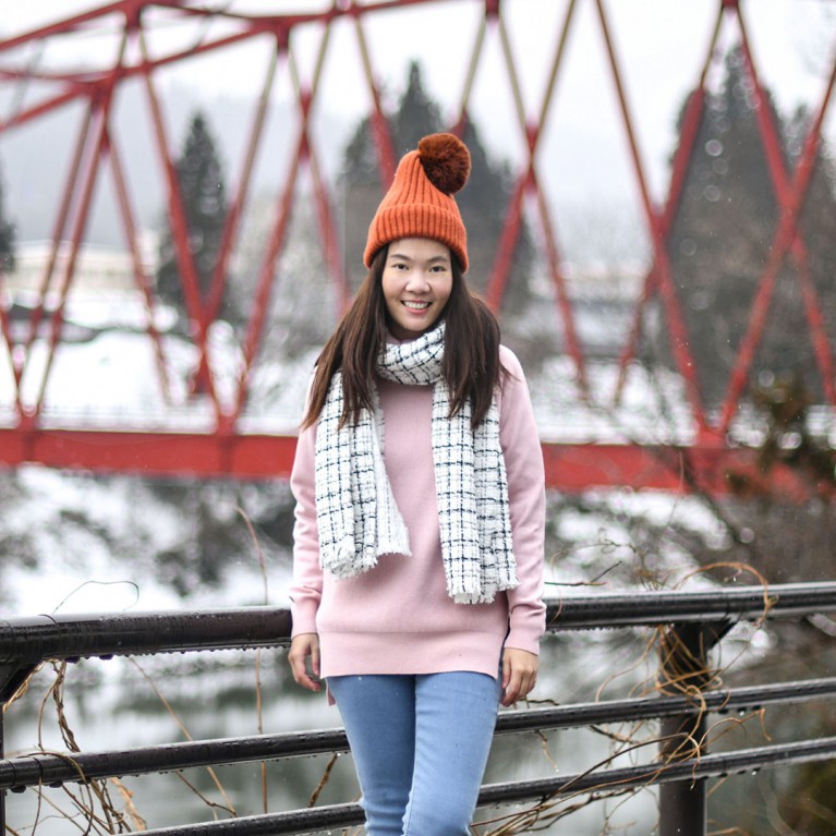 Tweed scarf