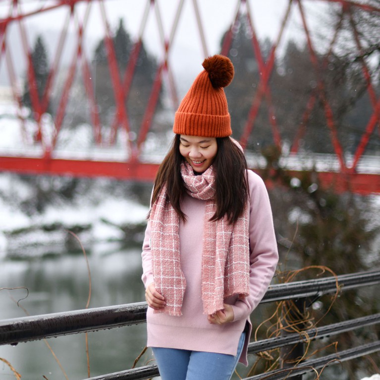 Tweed scarf