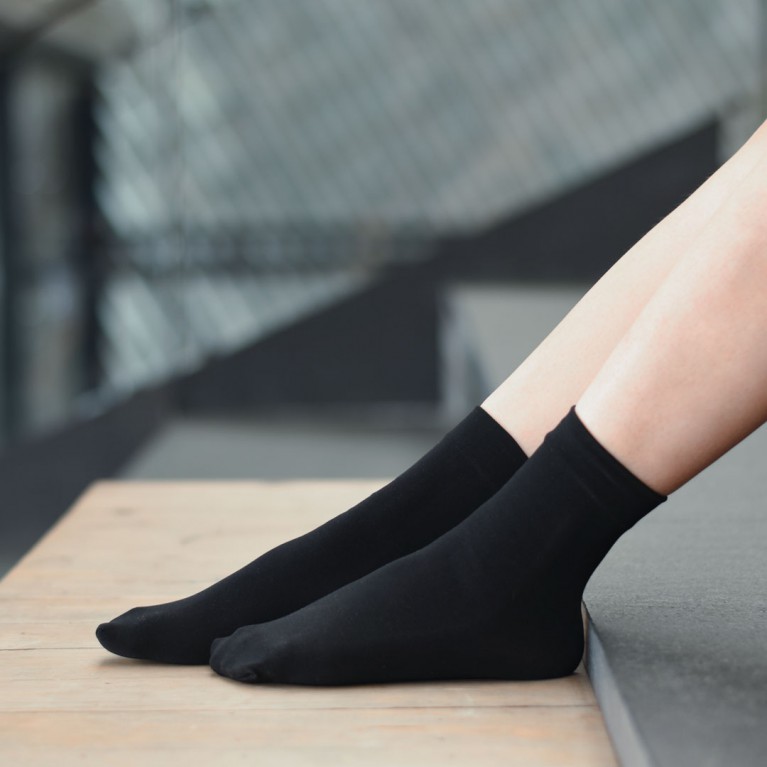Long fleece socks