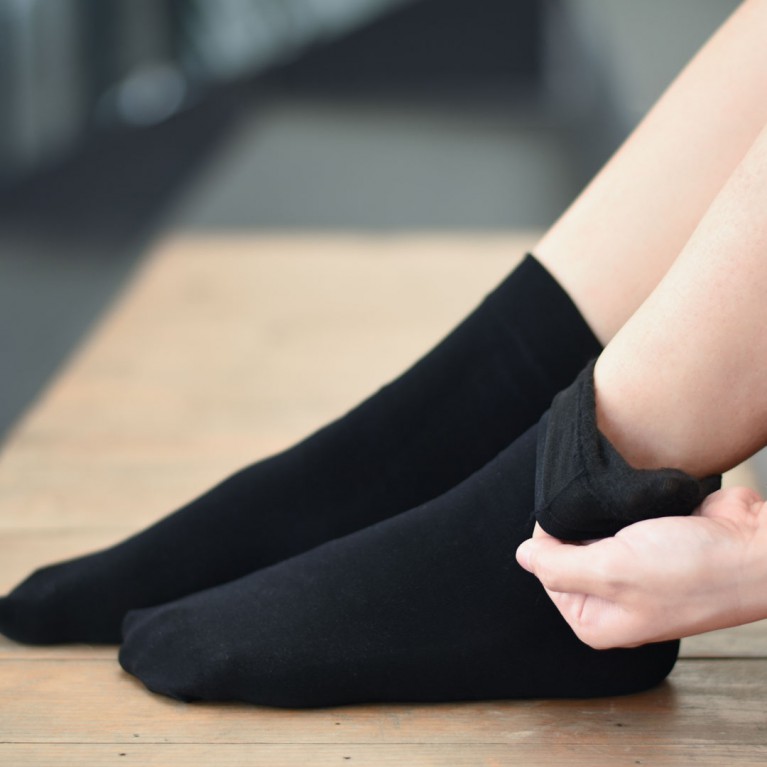 Long fleece socks
