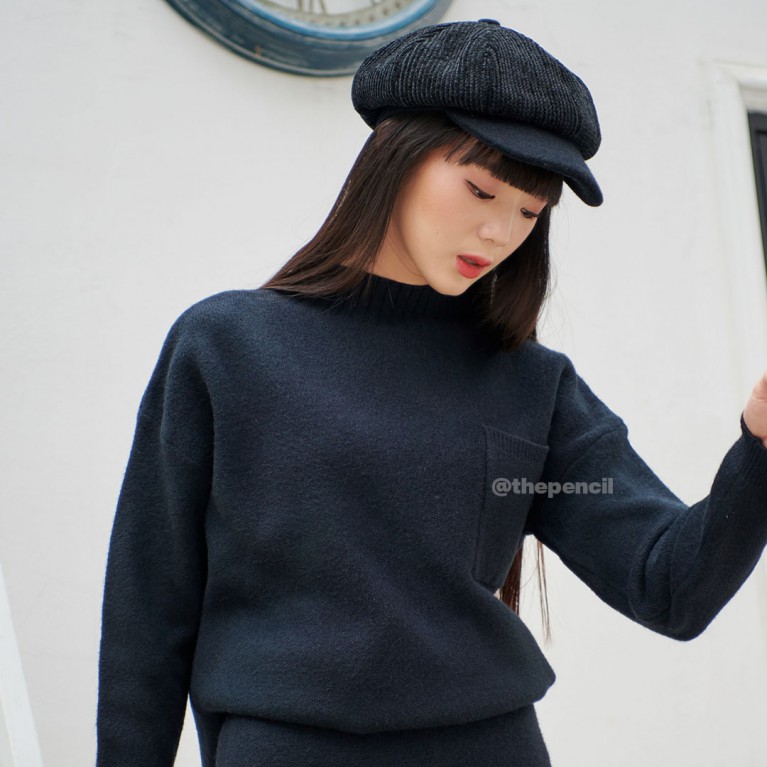 Velvet Newsboy hat