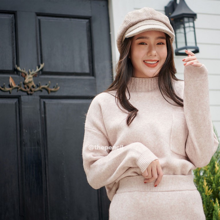 Velvet Newsboy hat