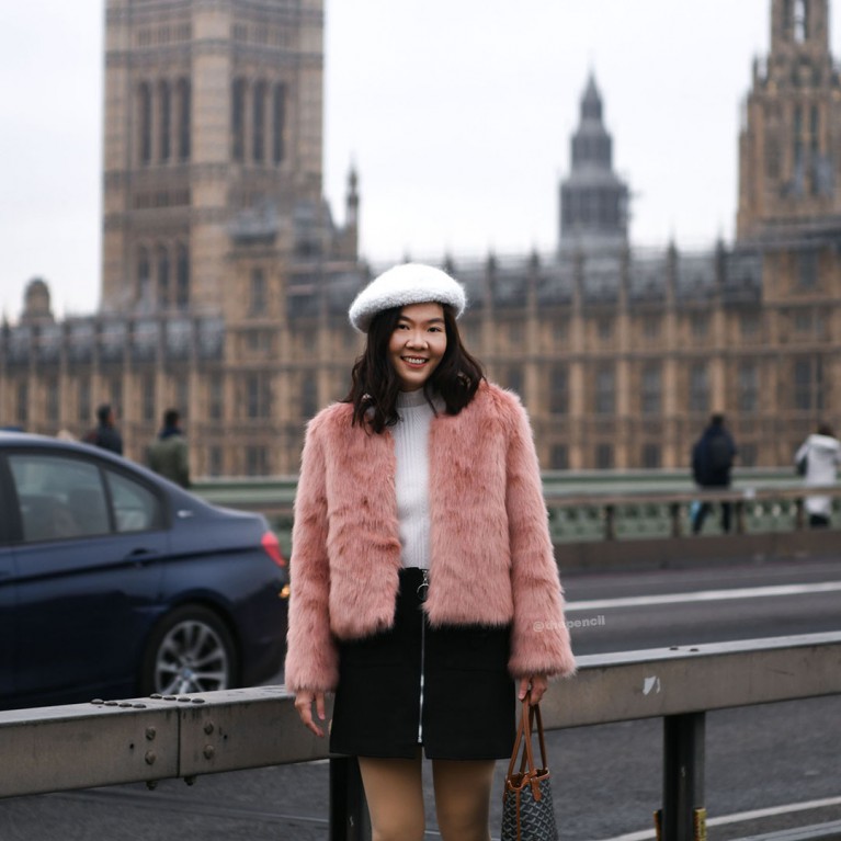 All fur jacket