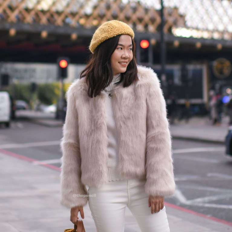 All fur jacket