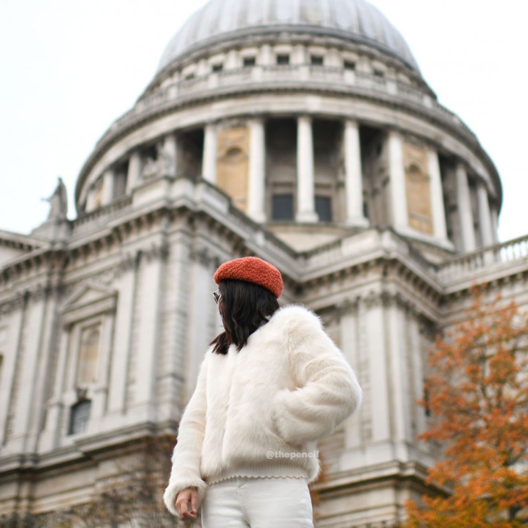 All fur jacket