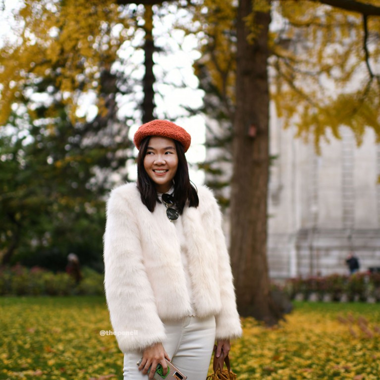 All fur jacket