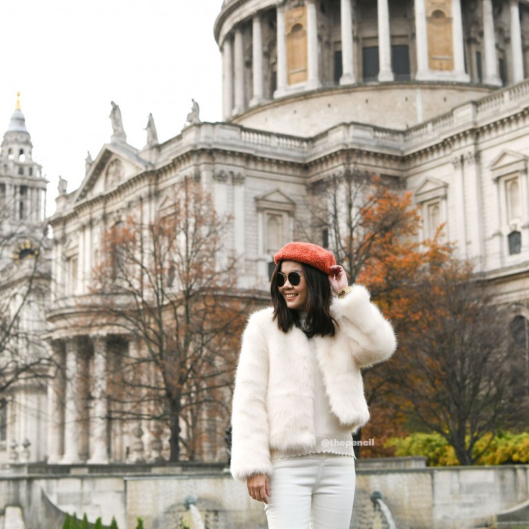 All fur jacket
