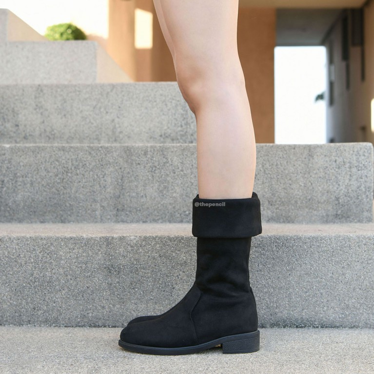 Mini flat two ways boots