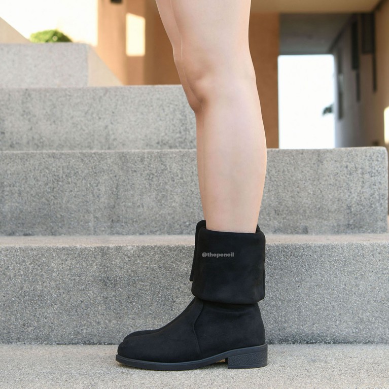 Mini flat two ways boots