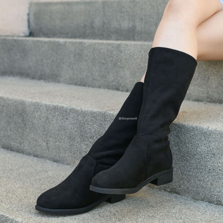 Mini flat two ways boots