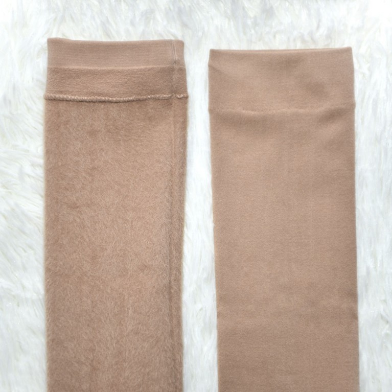 Long fleece socks