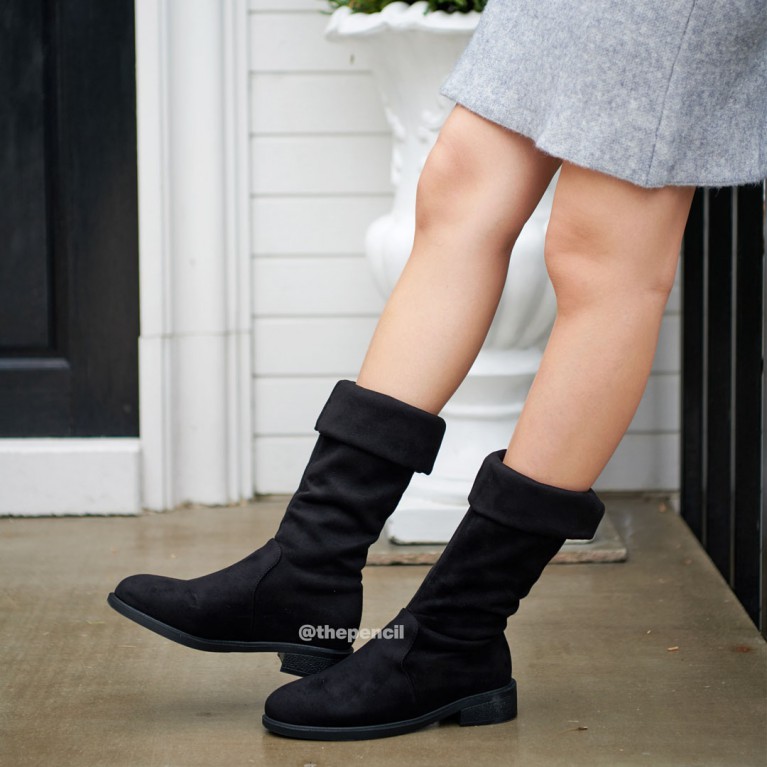 Mini flat two ways boots