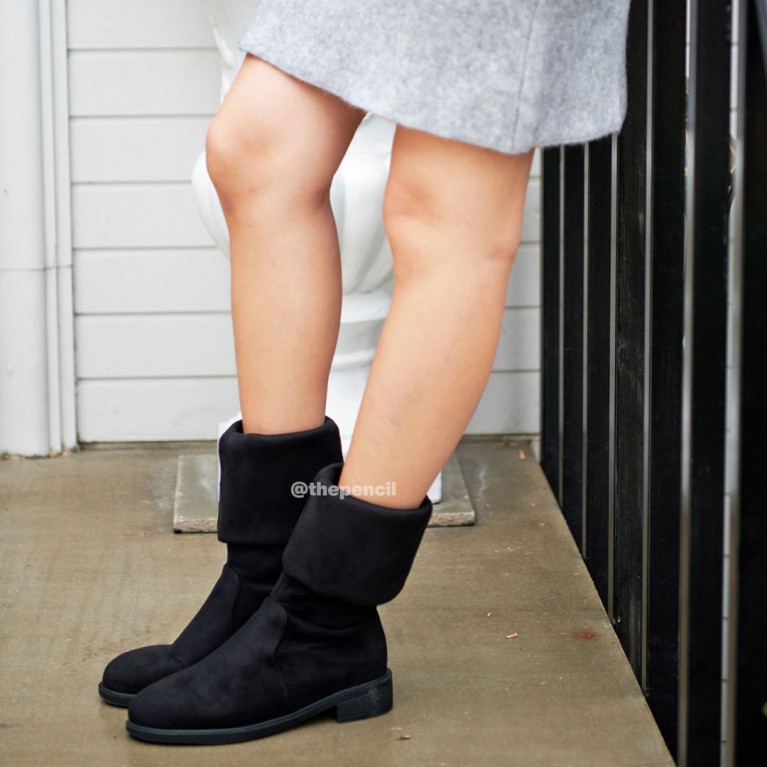 Mini flat two ways boots