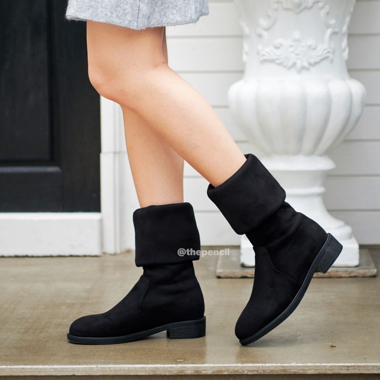 Mini flat two ways boots