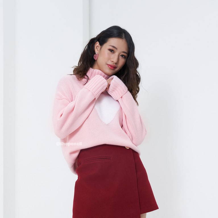 One heart sweater