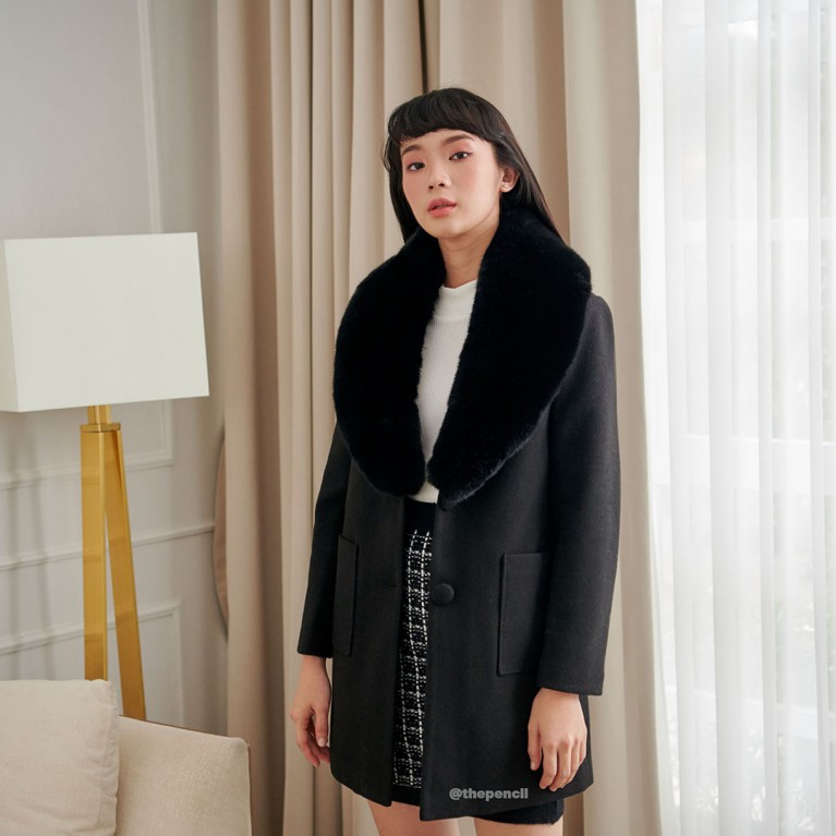 Big fur coat