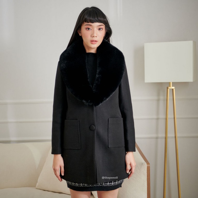 Big fur coat