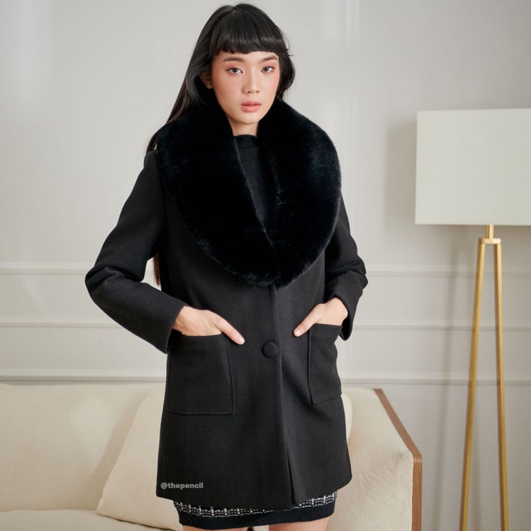 Big fur coat