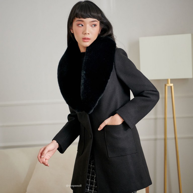 Big fur coat