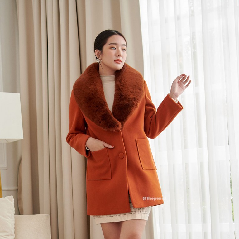 Big fur coat