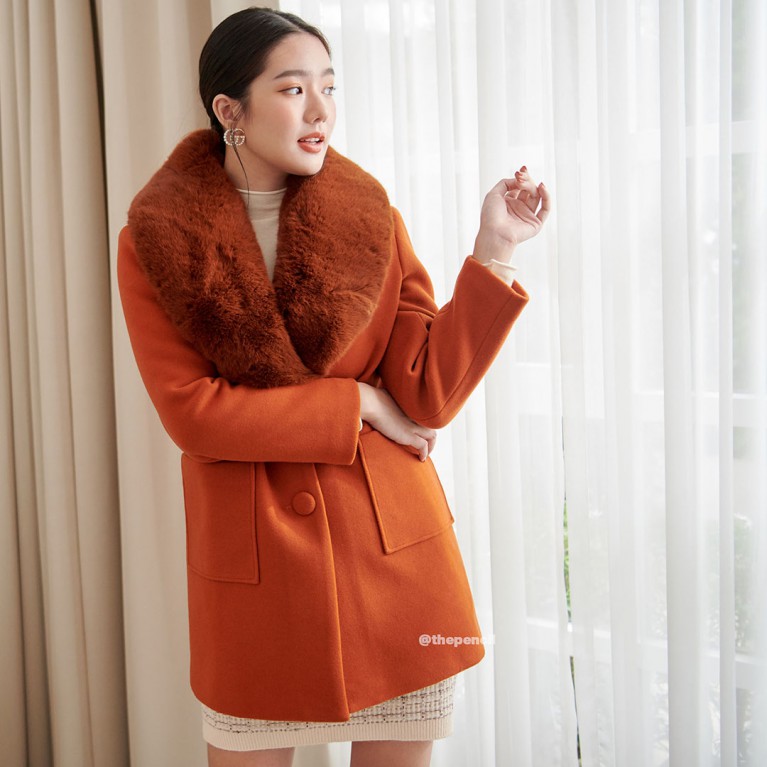 Big fur coat