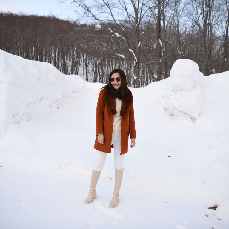 Big fur coat