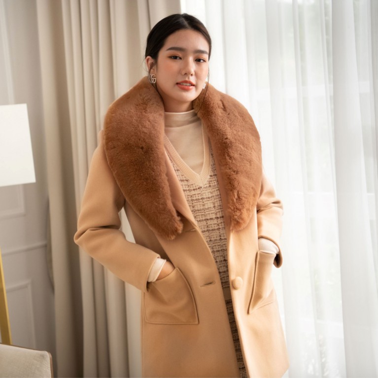 Big fur coat