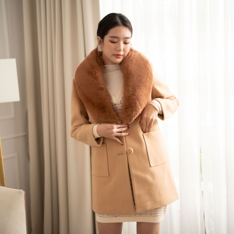 Heavy top fur coat