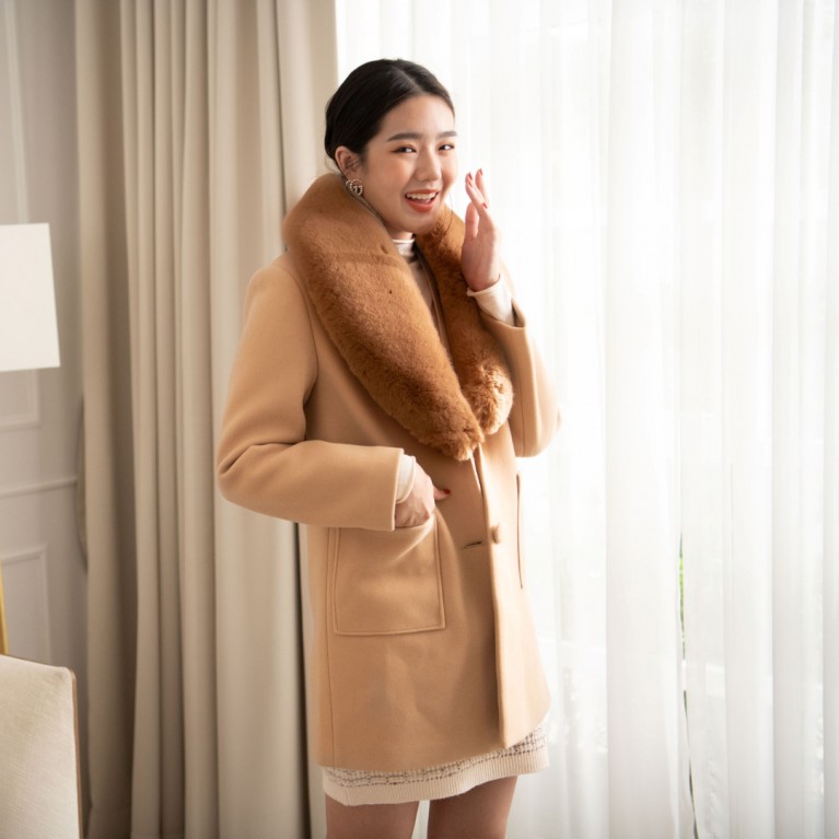 Big fur coat