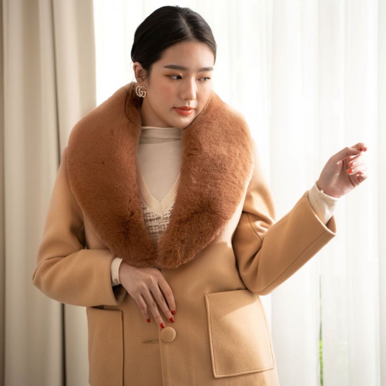 Big fur coat