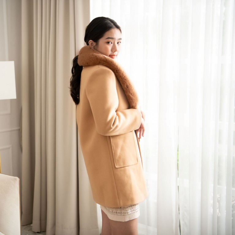 Big fur coat