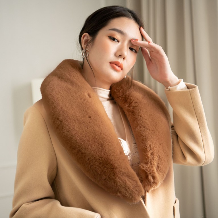 Big fur coat
