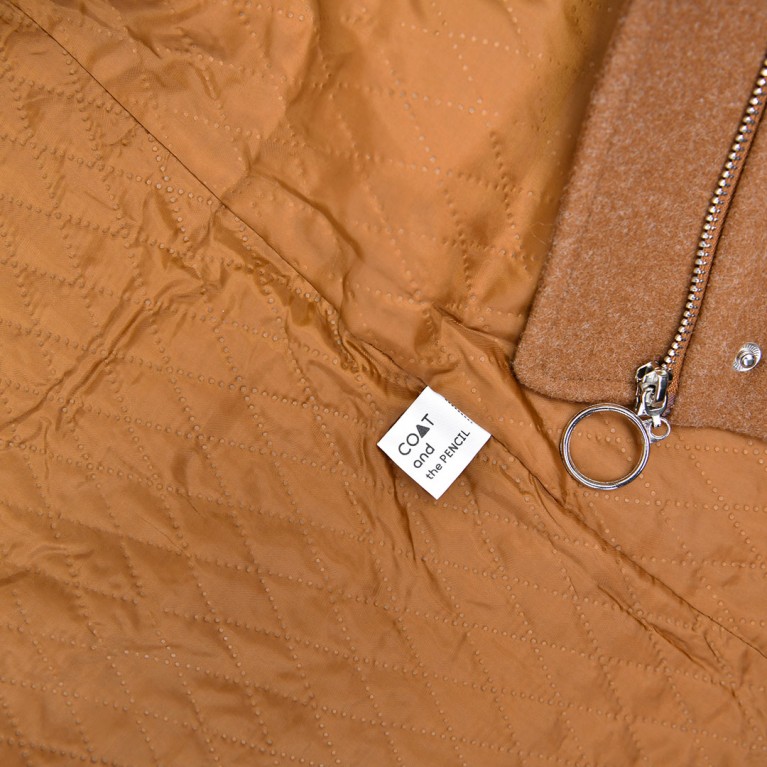 Downtown fur wool coat  (ดำ/น้ำตาล/เทา)