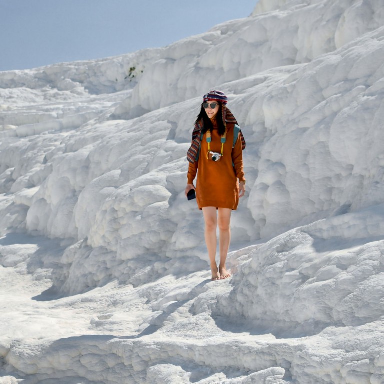 Turtleneck knit dress (7 สี ให้เลือก)