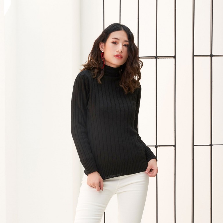 Striped super warm sweater (มี 7 สีให้เลือก)