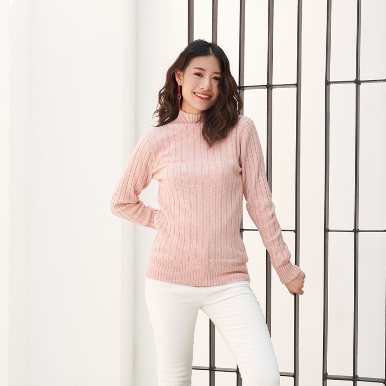 Striped super warm sweater (มี 7 สีให้เลือก)